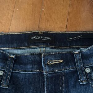 Banana Republic High Rise Blue Jeans Classic Style